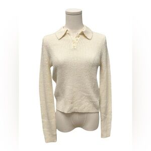 AMERICAN EAGLE Elegant Cream Sweater Women Size XS NWT